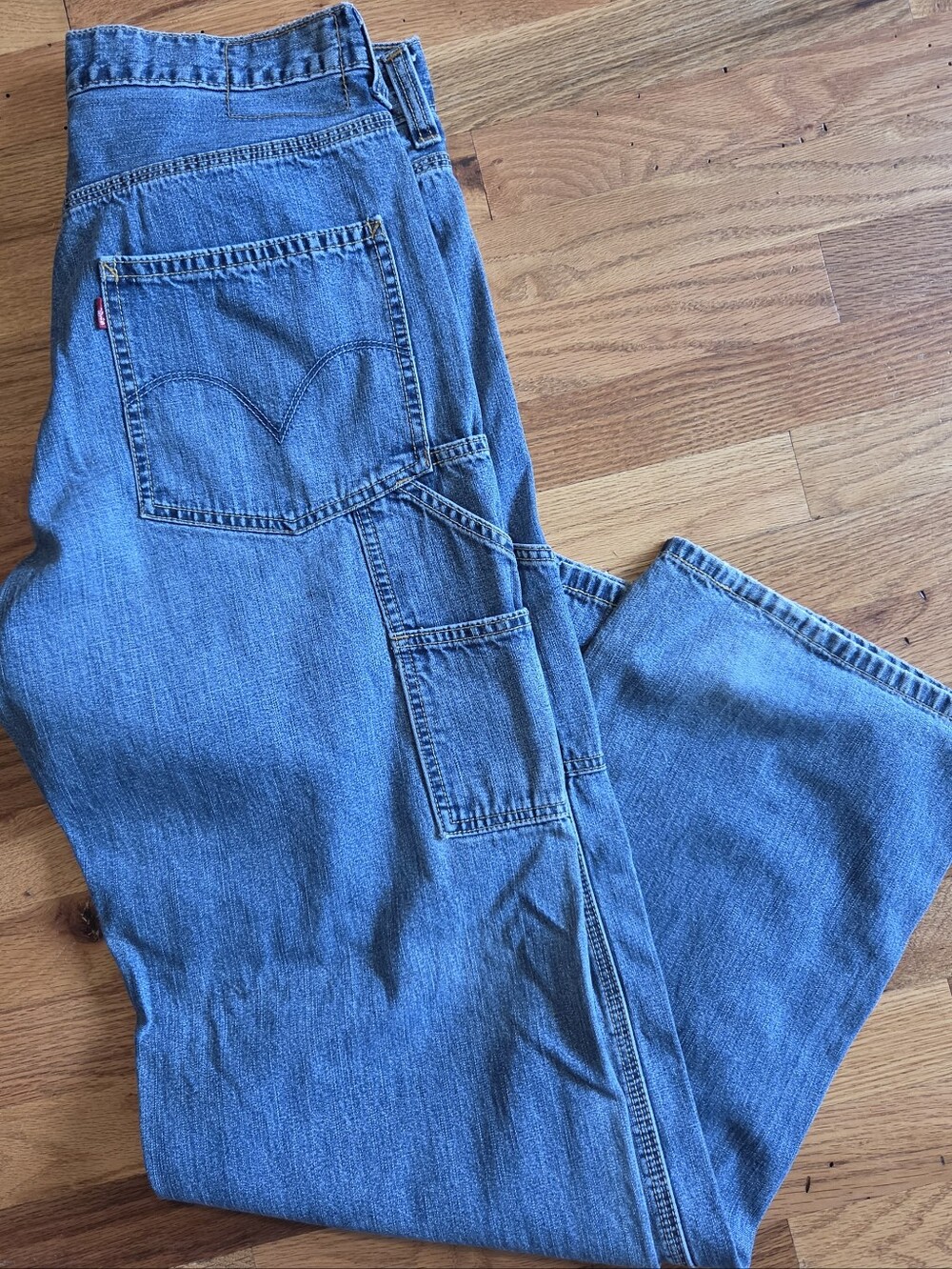 Levi's Jeans Carpenter Loose Straight  Fit Men's 34x34 Y2K 2004